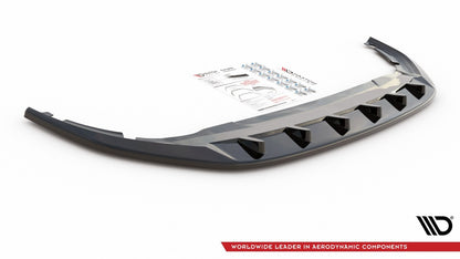 Frontlippe V.1 passend für VW Golf Mk8 schwarz Hochglanz