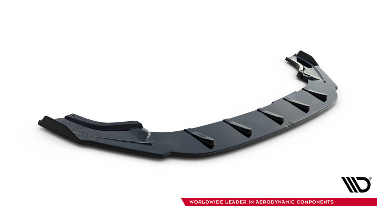 Frontlippe V.1 passend für VW Golf R / R-Line Mk7 FL schwarz Hochglanz
