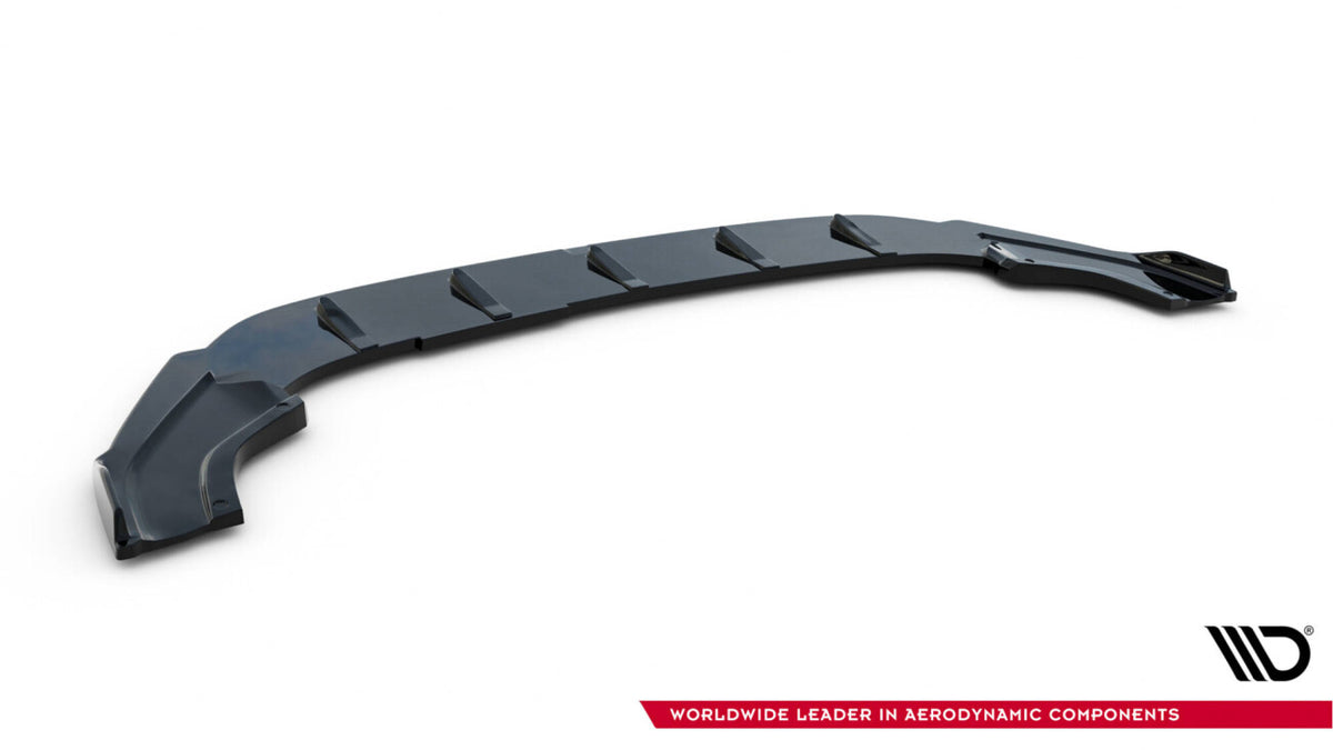 Frontlippe V.1 passend für VW Golf R / R-Line Mk7 FL schwarz Hochglanz