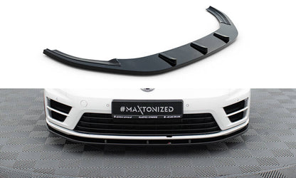 Frontlippe V.1 passend für VW Golf R / R-Line Mk7 schwarz Hochglanz