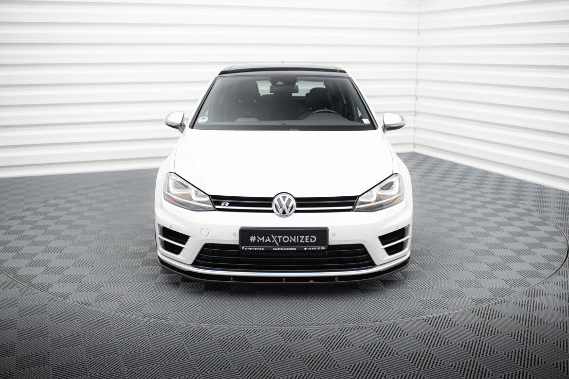 Frontlippe V.1 passend für VW Golf R / R-Line Mk7 schwarz Hochglanz