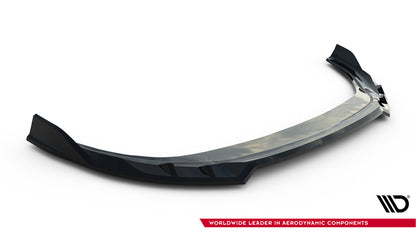Frontlippe V.1 passend für VW Golf R Variant Mk8 FL schwarz Hochglanz