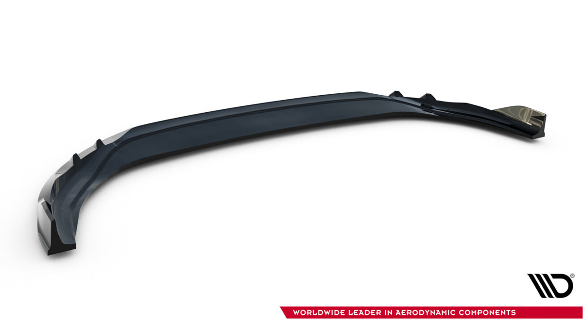 Frontlippe V.1 passend für VW Golf R Variant Mk8 FL schwarz Hochglanz