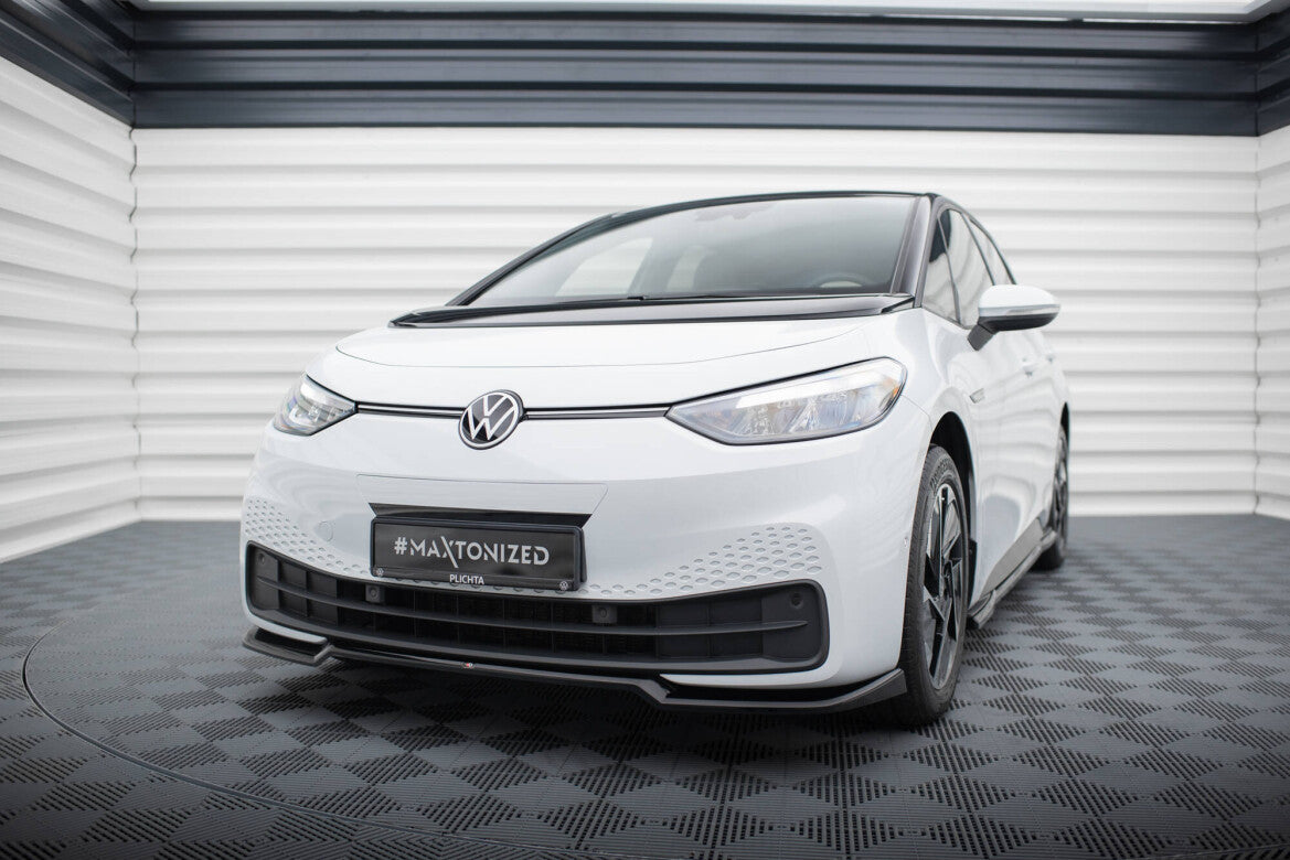 Frontlippe V.1 passend für VW ID.3 Mk1 schwarz Hochglanz