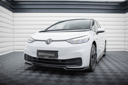 Frontlippe V.1 passend für VW ID.3 Mk1 schwarz Hochglanz