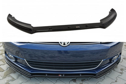 Frontlippe V.1 passend für VW Jetta 6 schwarz Hochglanz