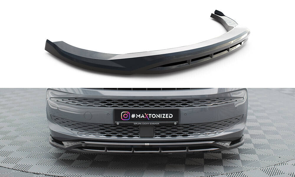 Frontlippe V.1 passend für VW Multivan T7 schwarz Hochglanz