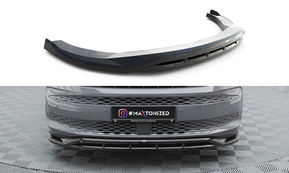 Frontlippe V.1 passend für VW Multivan T7 schwarz Hochglanz