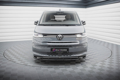 Frontlippe V.1 passend für VW Multivan T7 schwarz Hochglanz