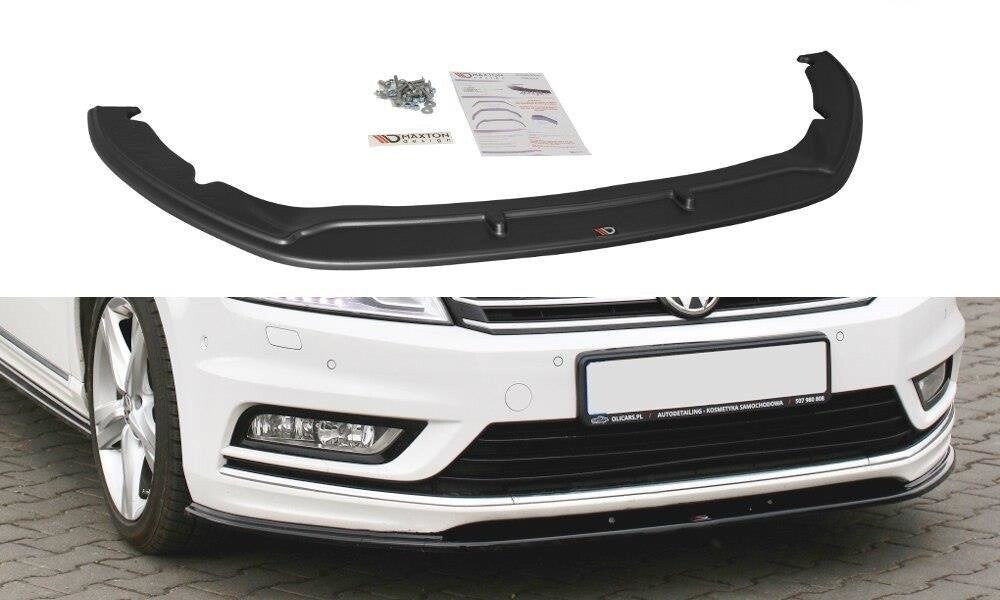 Frontlippe V.1 passend für VW Passat B7 R-Line Carbon Look