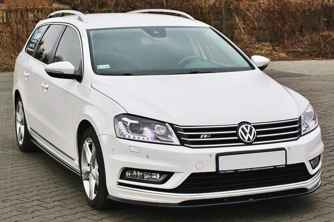 Frontlippe V.1 passend für VW Passat B7 R-Line Carbon Look