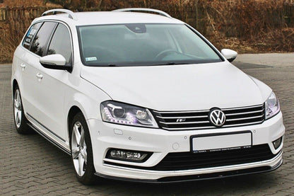 Frontlippe V.1 passend für VW Passat B7 R-Line Carbon Look