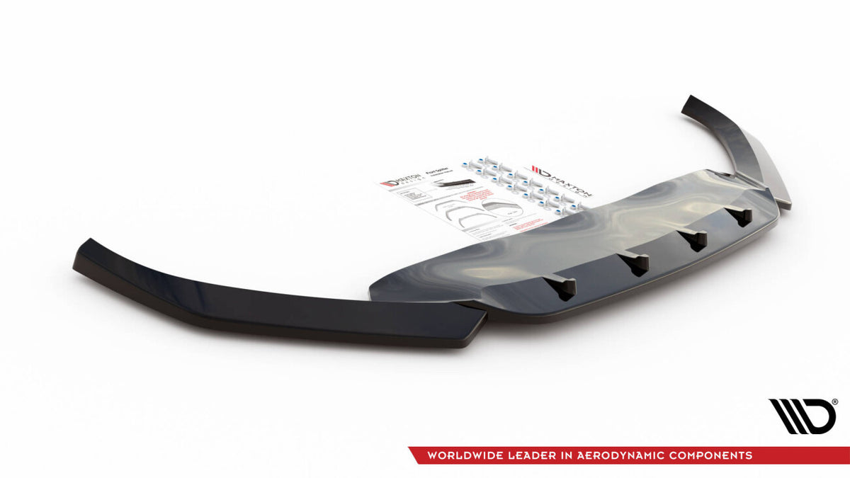 Frontlippe V.1 passend für VW Passat B8 FL schwarz Hochglanz