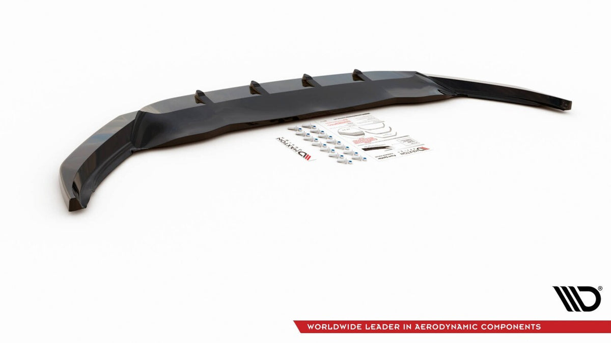 Frontlippe V.1 passend für VW Passat B8 schwarz Hochglanz
