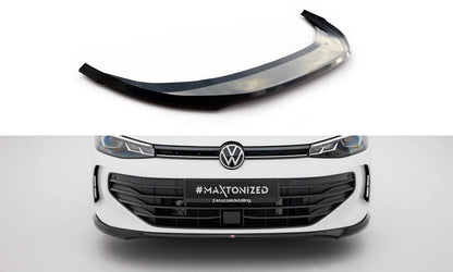 Frontlippe V.1 passend für VW Passat B9 schwarz Hochglanz