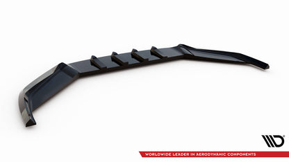 Frontlippe V.1 passend für VW Passat GT B8 FL USA schwarz Hochglanz