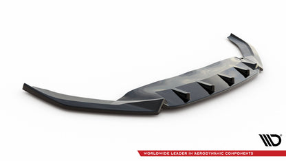 Frontlippe V.1 passend für VW Passat R-Line B8 FL schwarz Hochglanz
