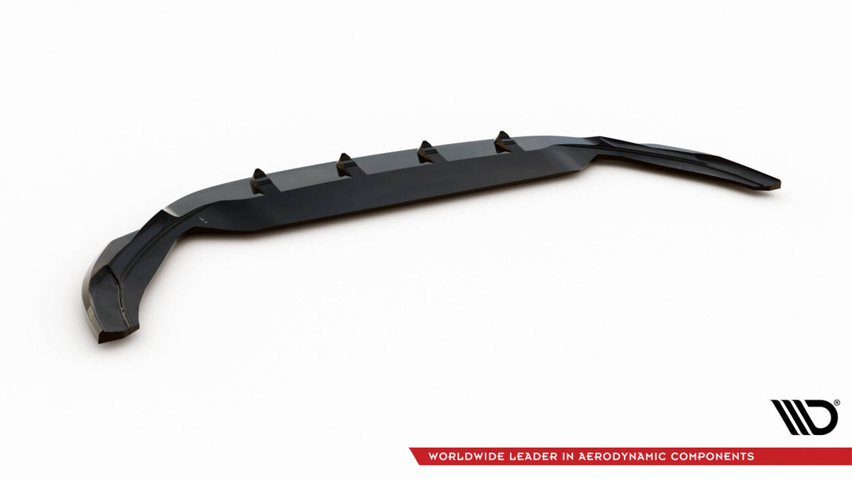 Frontlippe V.1 passend für VW Polo GTI Mk6 FL schwarz Hochglanz