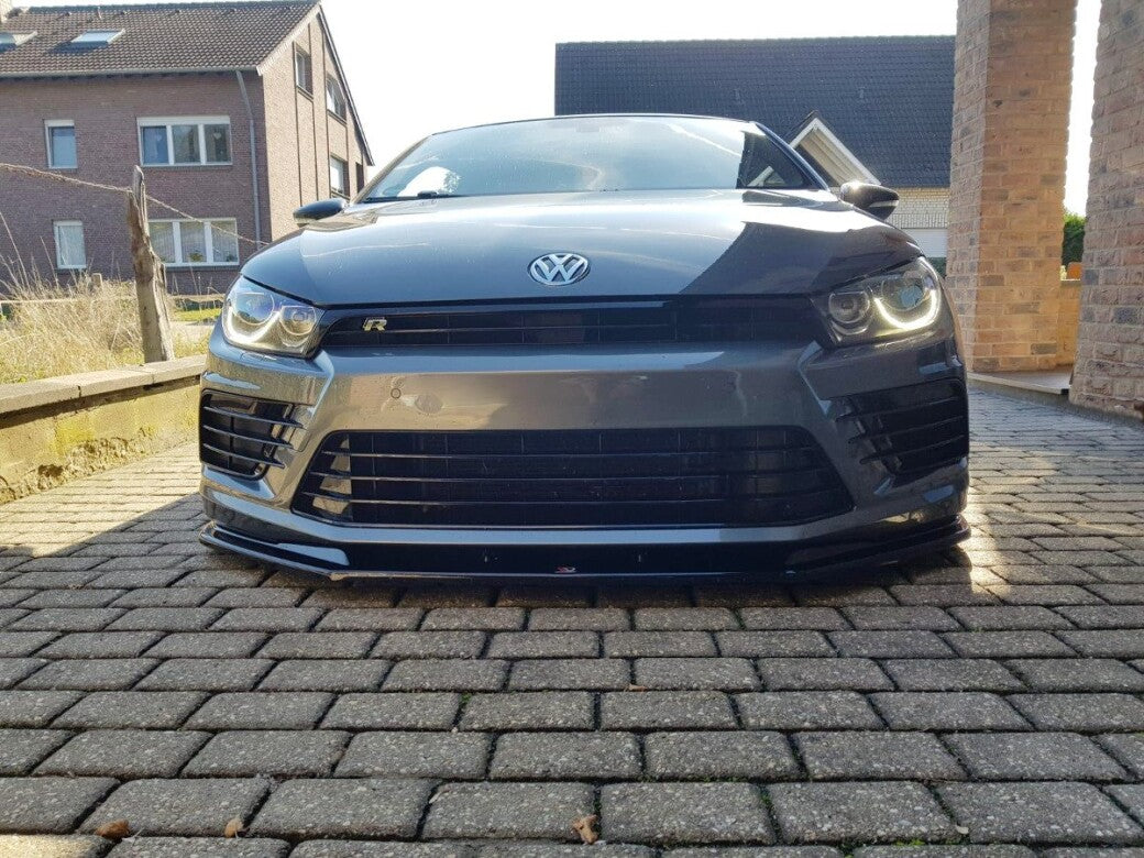 Frontlippe V.1 passend für VW Scirocco MK.3 R FL schwarz Hochglanz