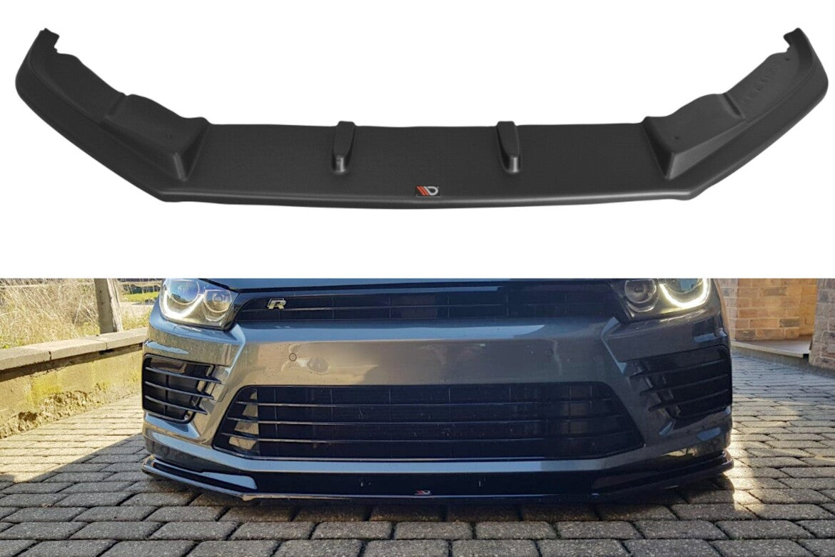 Frontlippe V.1 passend für VW Scirocco MK.3 R FL schwarz Hochglanz