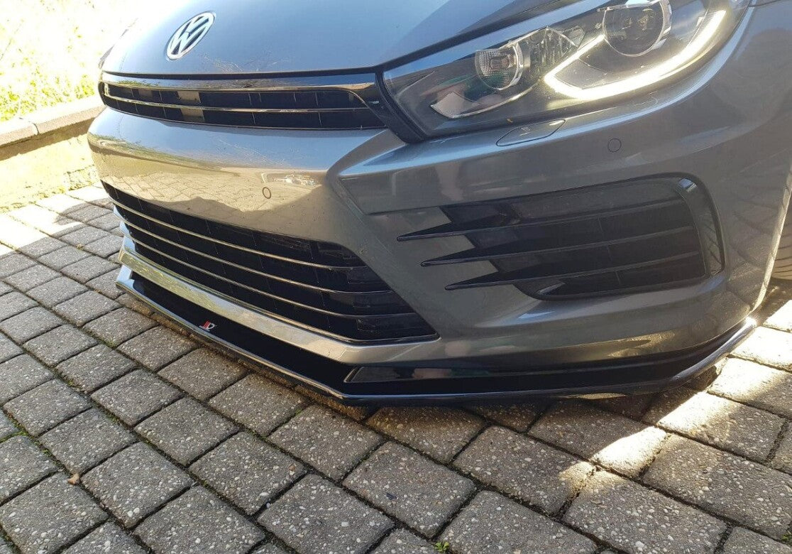 Frontlippe V.1 passend für VW Scirocco MK.3 R FL schwarz Hochglanz