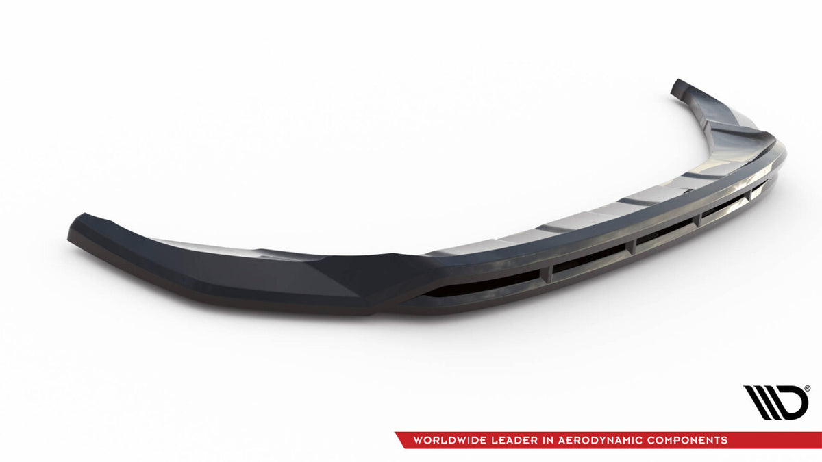 Frontlippe V.1 passend für VW T-Roc R / R-Line Mk1 FL schwarz Hochglanz