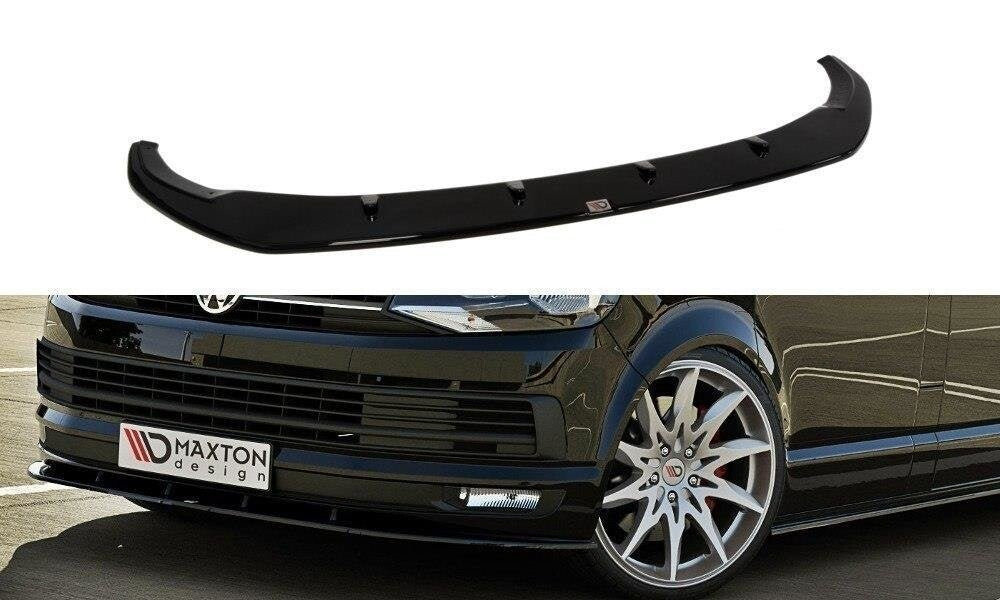 Frontlippe V.1 passend für VW T6 schwarz Hochglanz