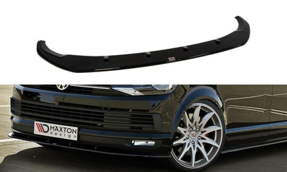 Frontlippe V.1 passend für VW T6 schwarz Hochglanz