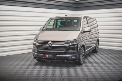 Frontlippe V.1 passend für VW T6.1 schwarz Hochglanz