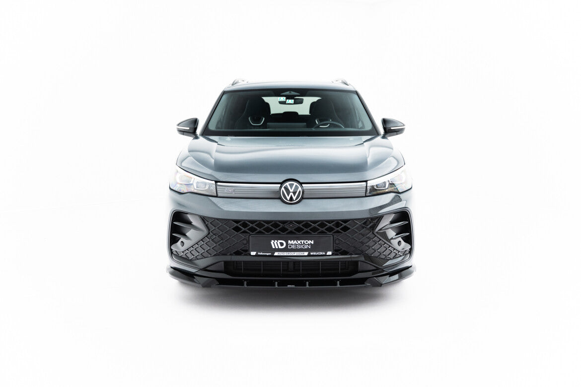 Frontlippe V.1 passend für VW Tiguan R-Line Mk3 schwarz Hochglanz