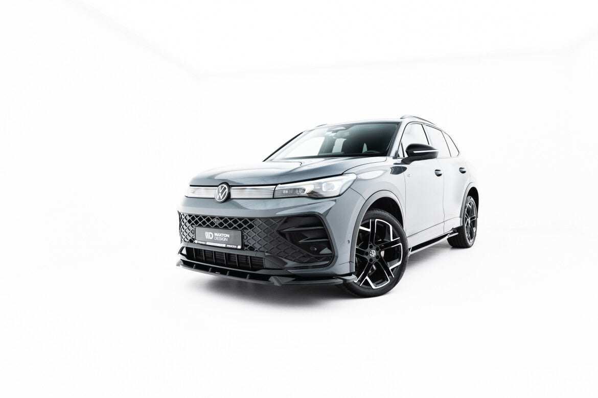 Frontlippe V.1 passend für VW Tiguan R-Line Mk3 schwarz Hochglanz
