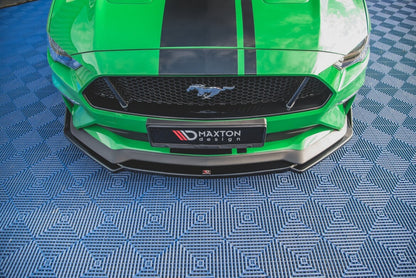 Frontlippe V.2 + Flaps passend für Ford Mustang GT Mk6 FL
