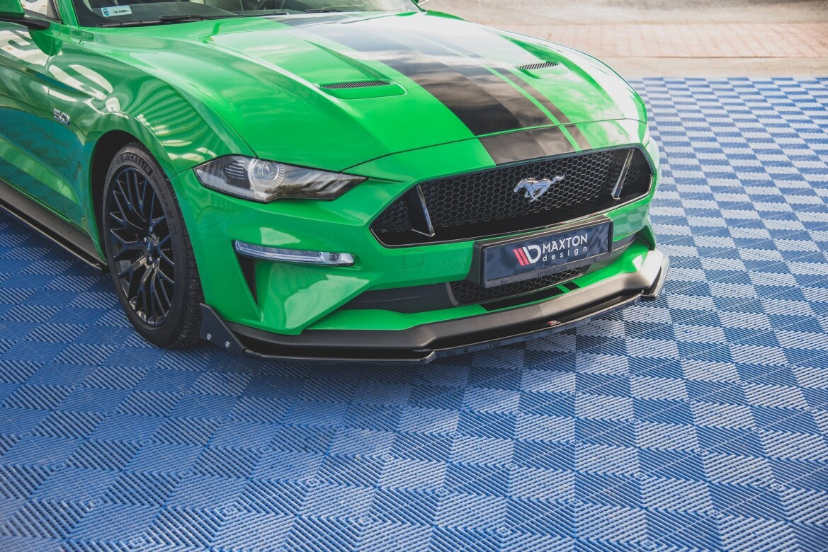 Frontlippe V.2 + Flaps passend für Ford Mustang GT Mk6 FL