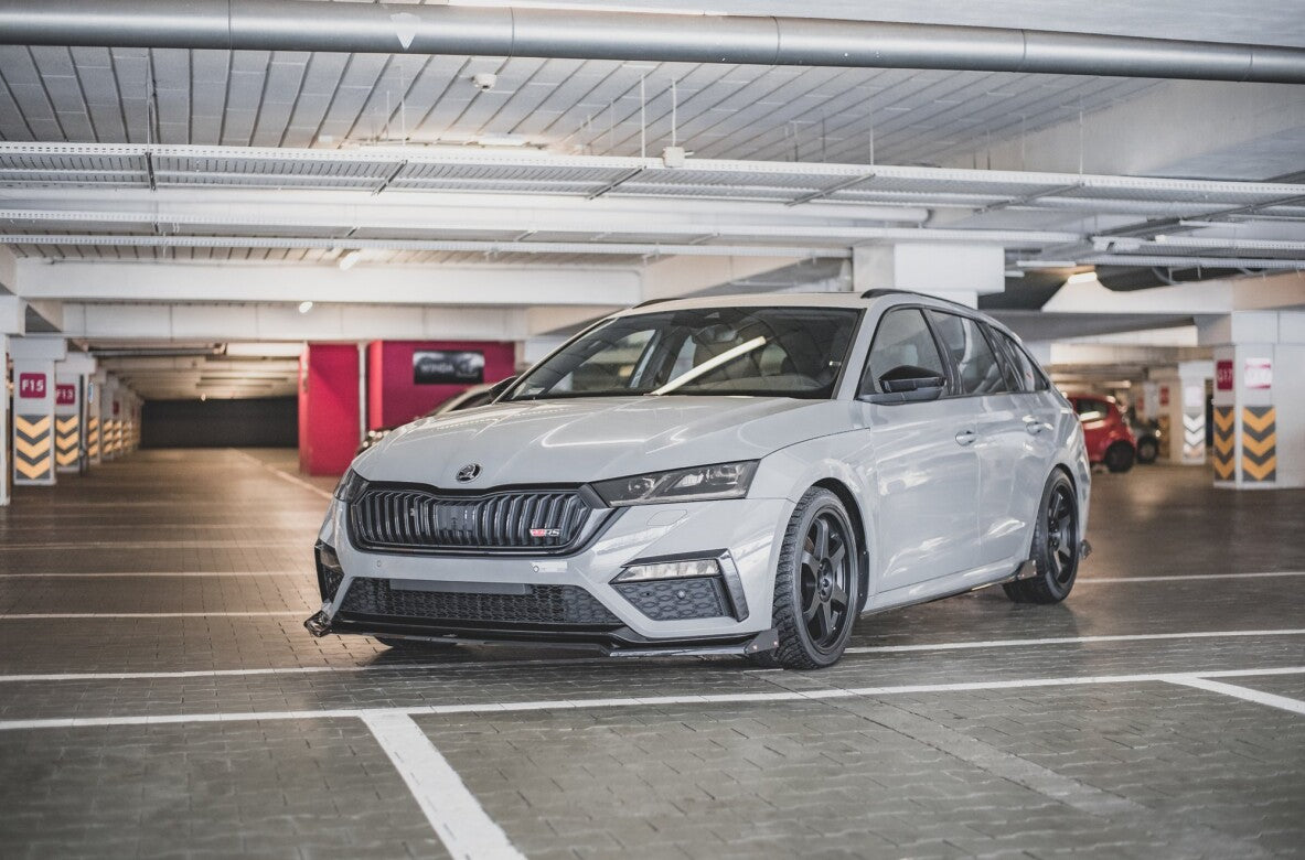 Frontlippe V.2 + Flaps passend für Skoda Octavia RS Mk4