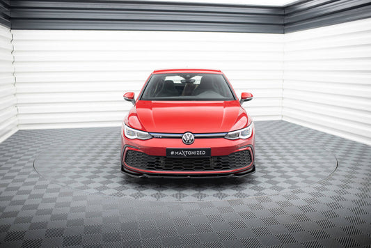 Frontlippe V.2 + Flaps passend für VW Golf GTI / GTE / GTD / R-Line Mk8