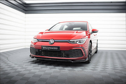 Frontlippe V.2 + Flaps passend für VW Golf GTI / GTE / GTD / R-Line Mk8