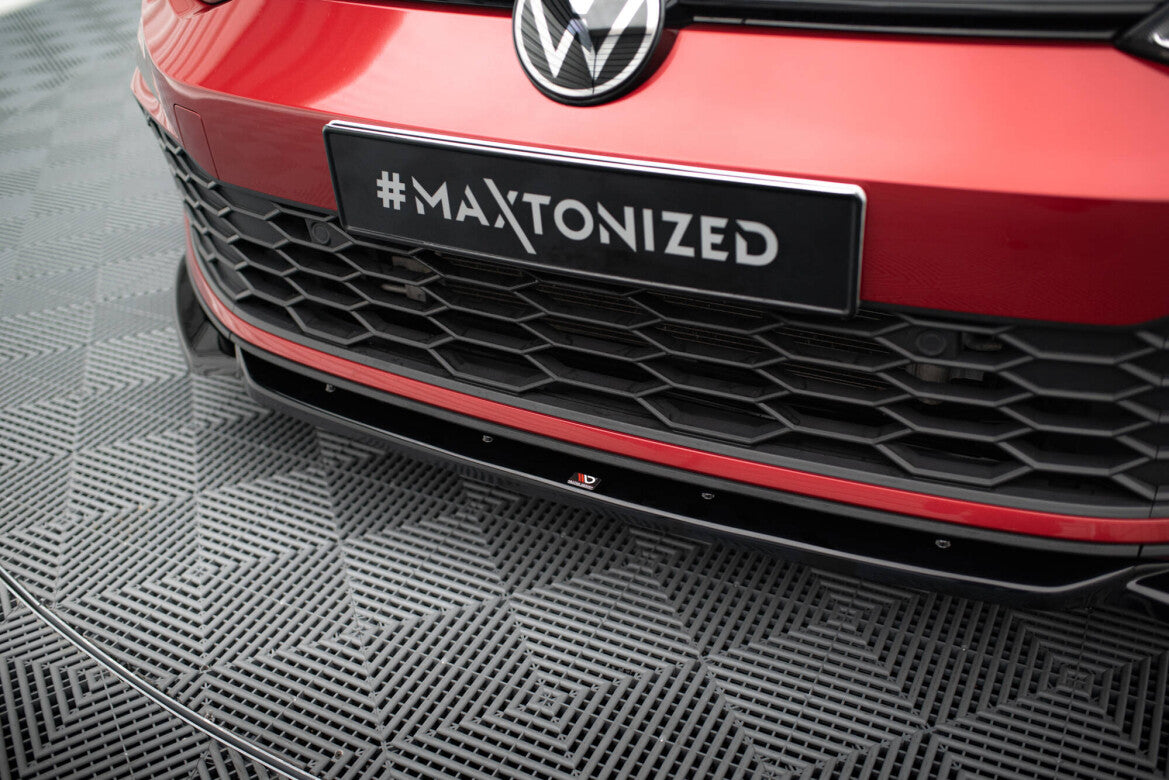 Frontlippe V.2 + Flaps passend für VW Golf GTI / GTE / GTD / R-Line Mk8