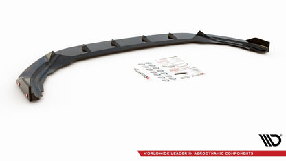 Frontlippe V.2 + Flaps passend für VW Golf R Hatchback / Variant Mk8