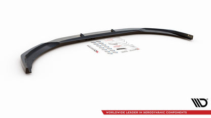 Frontlippe V.2 passend für Audi A1 S-Line GB schwarz Hochglanz
