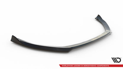 Frontlippe V.2 passend für Audi A3 Limousine 8V schwarz Hochglanz