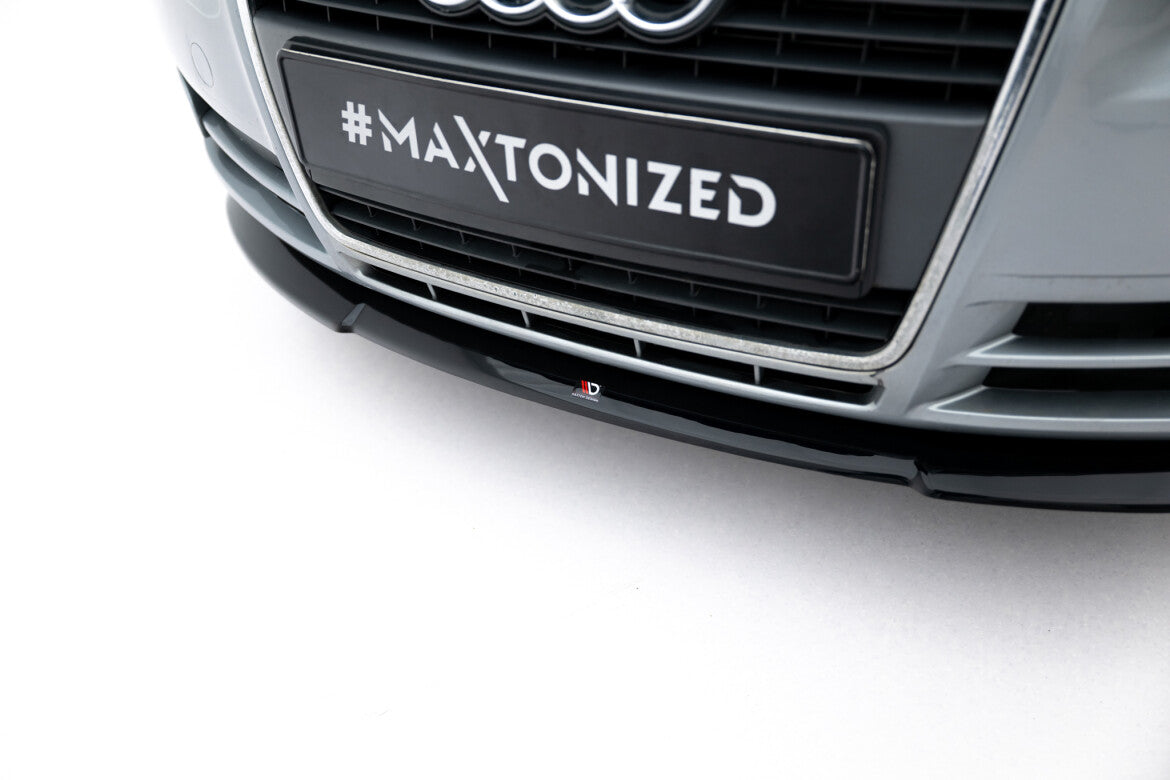 Frontlippe V.2 passend für Audi A4 B7 schwarz Hochglanz