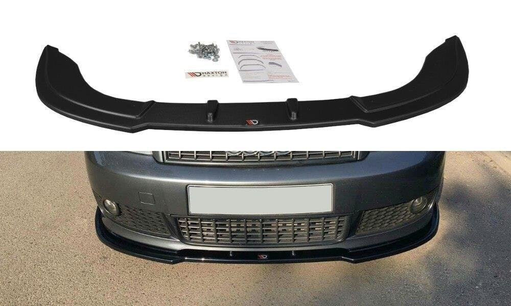 Frontlippe V.2 passend für Audi A4 S-Line B6 schwarz Hochglanz