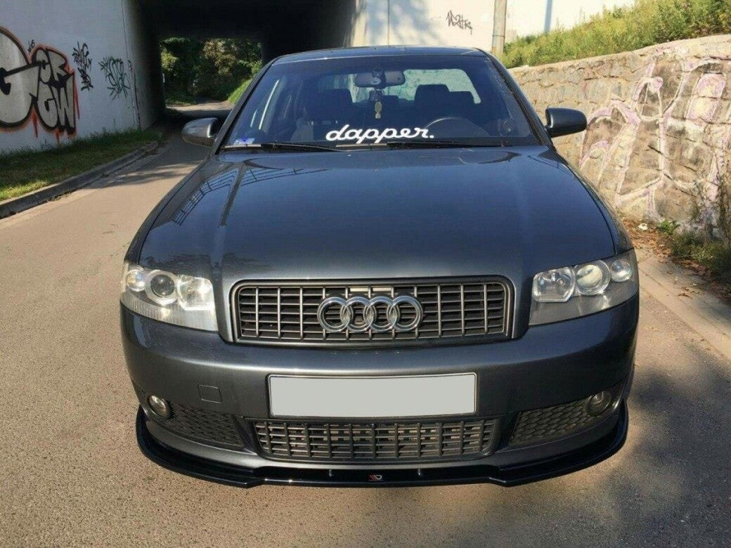 Frontlippe V.2 passend für Audi A4 S-Line B6 schwarz Hochglanz