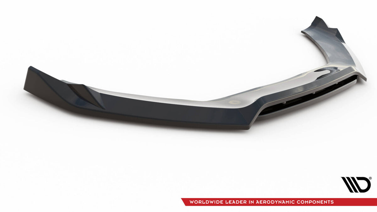Frontlippe V.2 passend für Audi A5 Coupe / Sportback 8T FL schwarz Hochglanz