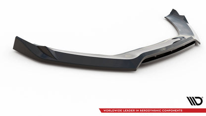 Frontlippe V.2 passend für Audi A5 Coupe / Sportback 8T FL schwarz Hochglanz