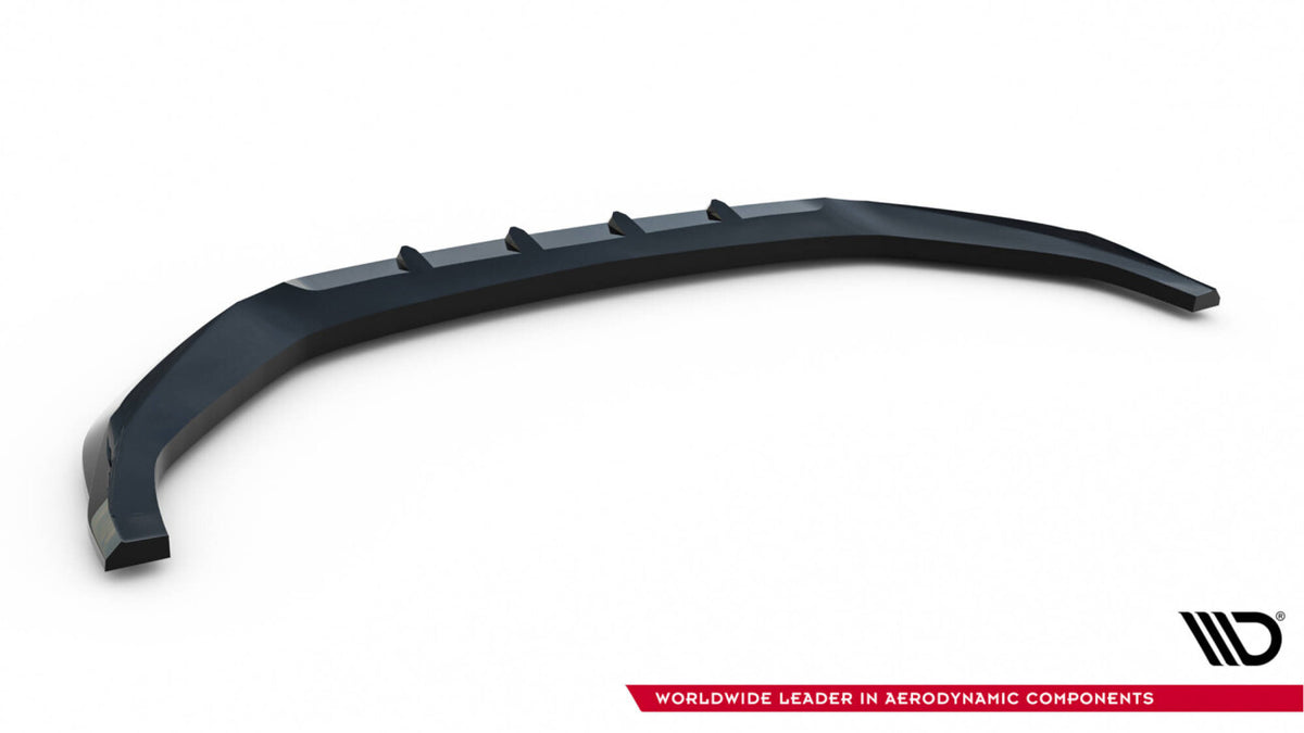 Frontlippe V.2 passend für Audi A5 F5 FL schwarz Hochglanz