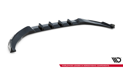 Frontlippe V.2 passend für Audi A5 S-Line / S5 Limousine / Avant B10 schwarz Hochglanz
