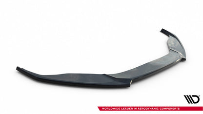 Frontlippe V.2 passend für Audi A6 / A6 C7 S-line/ S6 C7 FL schwarz Hochglanz