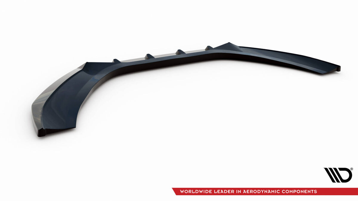 Frontlippe V.2 passend für Audi A6 C7 schwarz Hochglanz