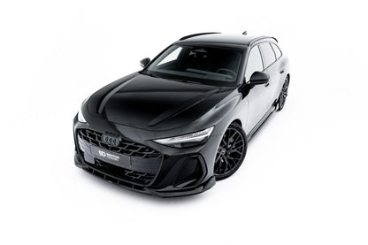 Frontlippe V.2 passend für Audi A6 S-Line C9 schwarz Hochglanz
